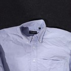 Spier   Mackay Oxford Button Down Shirt Mens 16-35 Slim Fit Blue Long Sleeve