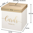 Ivory Wedding Card Money And Gift Box  9 75 