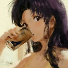 Neon Genesis Evangelion Misato Beer Poster 18  X 24  Print Anime Wall Art