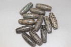 1pc Tibetan Prayer Worry Dzi Bead Old Agate 9 Eyes Amulet Gzi Tibet C0001