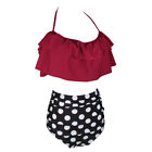 Swimwear Bikini Set Swimsuit Bathing Suit Padded Push Up High Waist Sexy Style