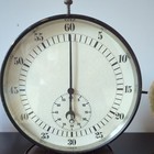 Antique German Junghans Labratory Wall 10 Minute Timer Stop Clock Watch Vintage