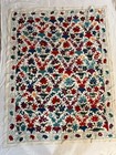 Uzbek Antique Vintage Suzani Handmade Embroidery Home Decor  73x56 Inches