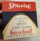 Nos Spalding Official Little League Baseball  No  Ll1 41-131 Sealed Box Vintage