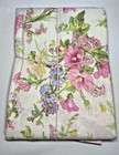 April Cornell Tablecloth 60 X 120 Graceful Garden Cotton Seats 10-12  Nip