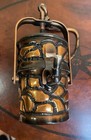 Antique Miners Faser Carbide Metal Brass Coal Lamp Poland Height 9    Ornate Decor