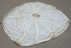 Vtg Us Army White Nylon Ordnance Parachute 12 