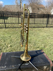 Vintage 1946 F e  Olds   Son Los Angeles Super Trumpet With Original Case   