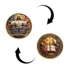 Faith freedom Anniversary Coin God Bless America 250 Years Of American Greatness