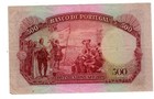 Portugal Banknote 500 Escudos 01 03 1952 P158 Filipa D Jao Iv Vf Good Condition