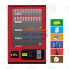 5 Slot Snack Vending Machine For Food drink snack Mounted Money Only Coins