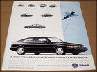 1994 Saab 900 Se Turbo Coupe Print Ad Automobile Car Advertisement Vintage
