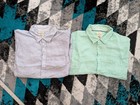 Panama Jack Lot Of 2 Men s Size Xxl 100  Linen Short Sleeve Button Front Shirt