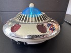 Vintage 1980   s Nasa Space Ship Mystery Toy Saucer Original Stickers Usa Nasa