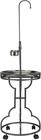 Durable Wrought Iron Parrot Play Perch With Rolling Stand   Tray