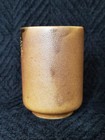 Japanese Yunomi Kyoto Pagoda Tea Cup Pottery Glazed Handmade
