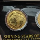 Shining Stars Of Baseball 24k Gold Proof Collection Leo Durocher 2 Coin Set New