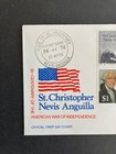St Christopher Nevis Anguilla Fdc 1976 200th Anniversary American Independence