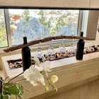 Wine Barrel Stave 4-glass Display  wine Barrel Furniture-whiskey Barrel Gift 
