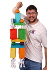 Tropical Mammoth Xxl Parrot Toy - Huge Toy For Hyacinth And Green Winged Macaw