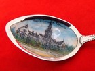 Vintage Sterling Silver   Enamel Knox College Toronto Small Souvenir Spoon Vy-22