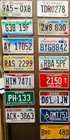 Large Lot Of 30 Old Colorful License Plates - Bulk - Many States - Low Shipping