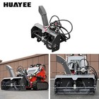Free Ship Snowblower Mini Skid Steer Attachment For Skid Steer Loaders