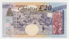 Gibraltar 20 Pounds 4-8-2004 Pick 31 Unc Uncirculated Banknote