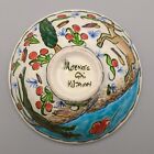 Marmara Cini Kutahya 11cm  4 25   Bowl  Signed Hand Painted Turkish Pottery Art