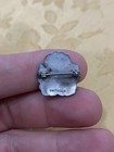 Vintage Sterling Silver 925 Tested Estate Acquired Enamel Pansy Brooch Pin