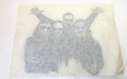 Metallica Heavy Metal Band Original Art Sketch