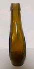Vtg Museum Editions Ltd Brown Glass Decanter Bottle Of Henry Ford - 7 75 h