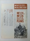 Vintage Mailer Massey Ferguson Mf 126 Mounted Chisel Plow Dealer Brochure Ad 