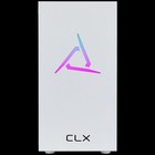 Clx Sphynx Micro Tower White  Tempered Glass  Full Size Window  No Psu  Matx