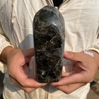 2lb Natural Gorgeous Labradorite Quartz Crystal Stone Specimen Healing