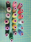 Lot Of 19 Isacord Floriani Assorted  Polyester Embroidery Thread 1000m 40wt