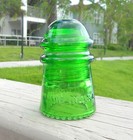 Nice 7 Up Green Cd 106 Hemingray Glass Insulator  p 