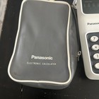 Vintage 1973 Panasonic 860 Calculator With Adapter And Cases Model Je-860u