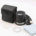 10x Loupe Magnifier Rechargeable Jewelers Loupe With Uv And Led Lights  Illumin