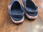Crocs Unisex Crocband Clog  Navy Blue  Red  White Us Men   s 4   Women   s 6