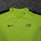 Nike Cristiano Ronaldo Soccer Shirt Youth Xl Cr7 Volt Green Lightweight