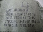 Bdu Shirt coat Large Regular Cold Weather Winter Weight Woodland Usgi Army
