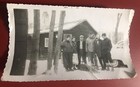 Vintage Men   Women Hunting Original Photograph 5 Point Deer Carcass 1955 B w