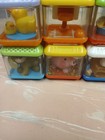 Fisher Price Lot Of 10 Peek A Boo Blocks Preschool Sensory Incrediblock