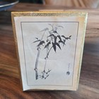 22 Vintage Antioch Bamboo Theme Bookplates M  Bieri In Box Partial Set Of 22