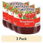 3 Pack Strawberry Jam 48 Oz Bursting Flavor Easy Spreadable Fruit Delight New