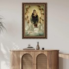 Framed Canvas Art The Virgin With Angels 1900  By William Adolphe Bouguereau