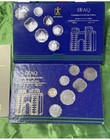 1982 Iraq Commemorative Issue Restoration Of Babylon Coins  Holder  Cover   Card
