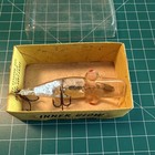 Vintage Inner Glow Wooden Fishing Lure In Original Box Rare Collectible Bait   