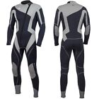 3mm Neoprene Men Wetsuit Warm One-piece Long-sleeved Swimsuit Front Zipper